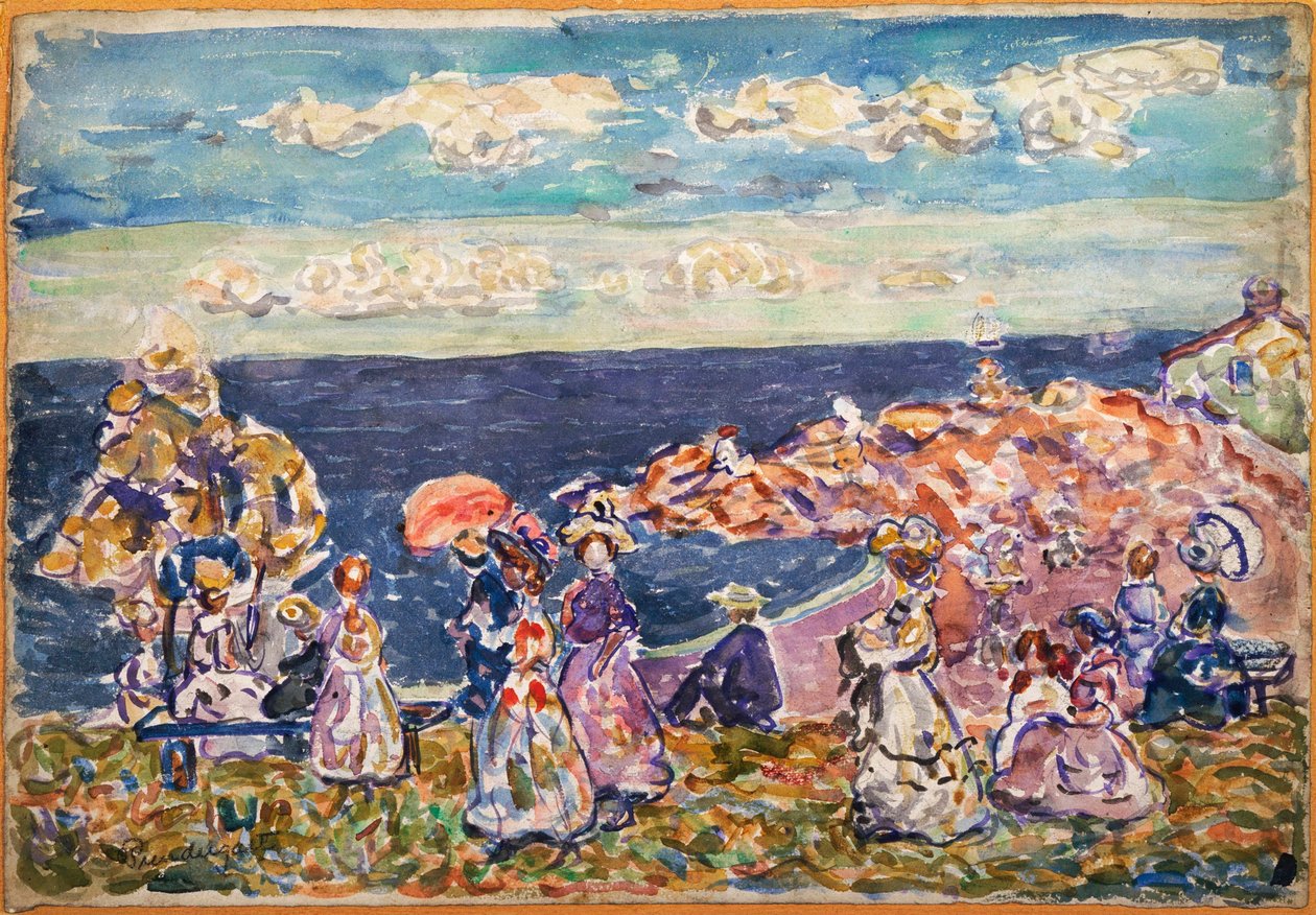 Rannalla tekijältä Maurice Prendergast