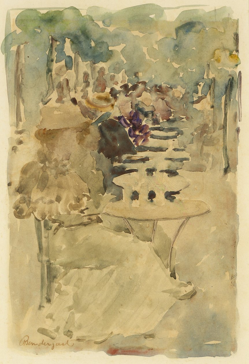 Ulkokahvila tekijältä Maurice Prendergast