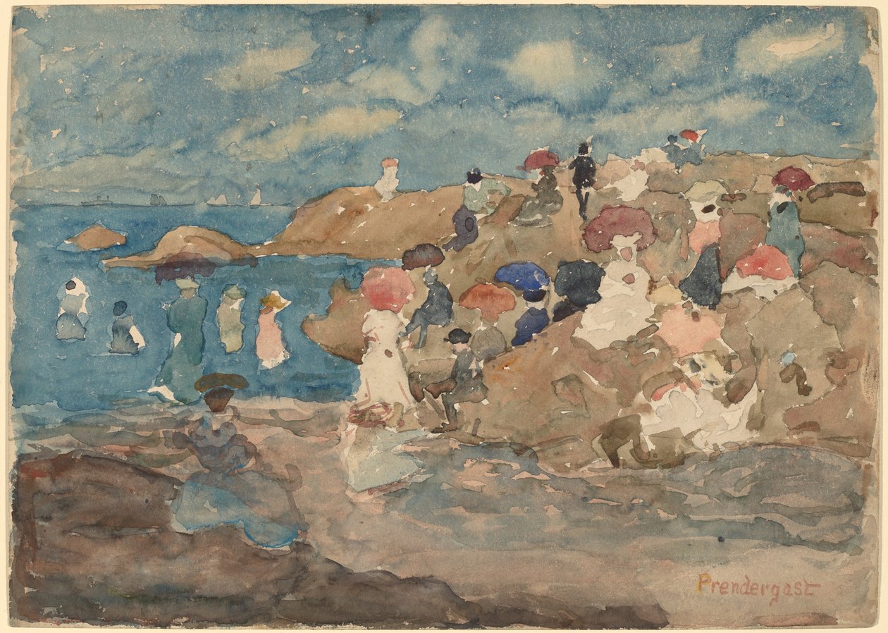 Reveren ranta tekijältä Maurice Brazil Prendergast