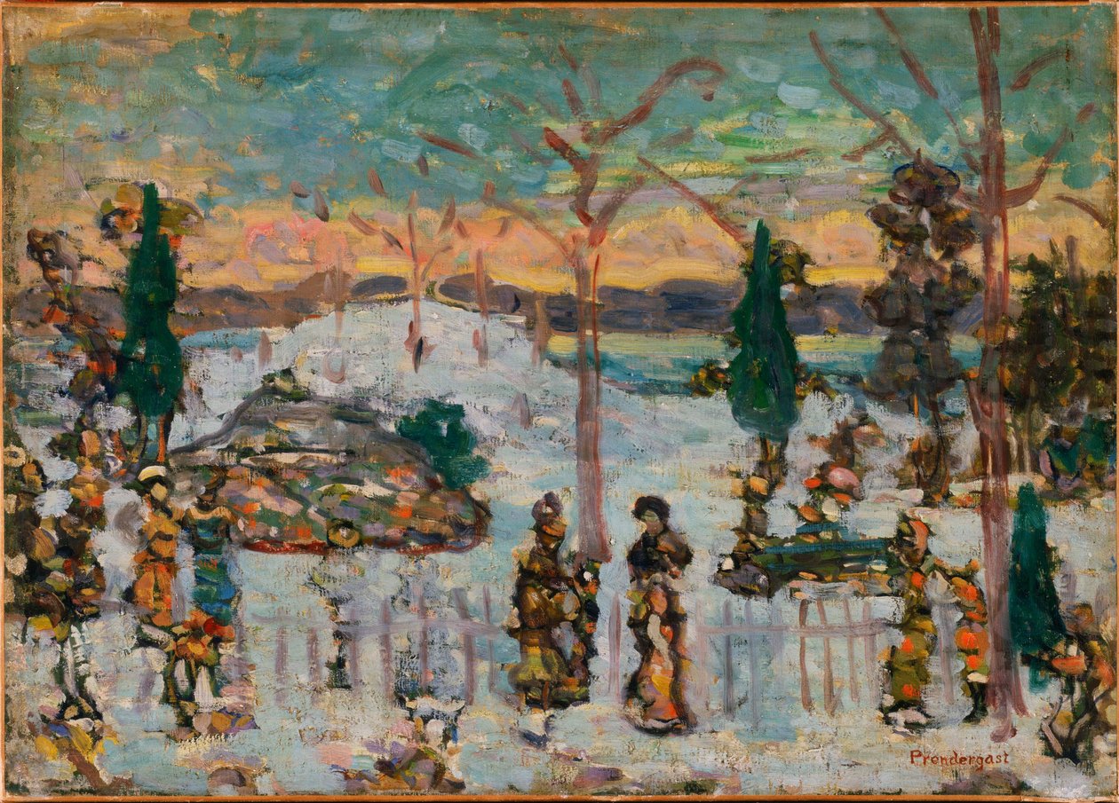 Lunta huhtikuussa tekijältä Maurice Prendergast