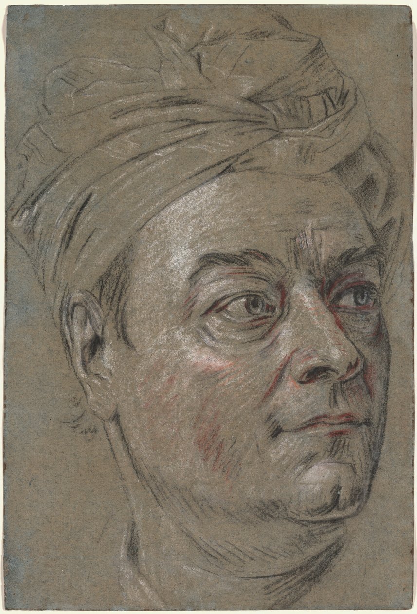 Jacques Dumont, nimeltään Le Romain, n. 1742. tekijältä Maurice Quentin de La Tour