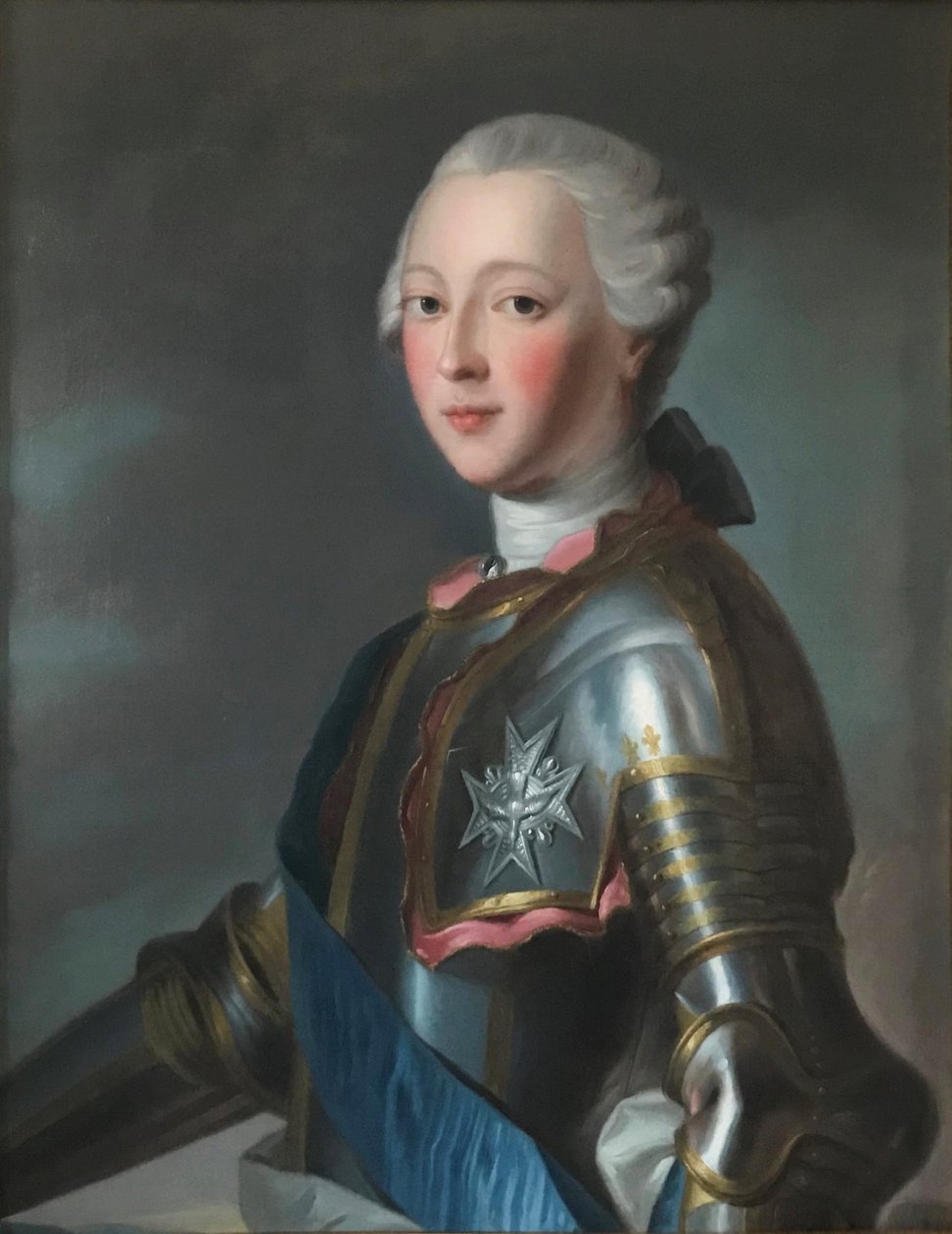 "Muotokuva Louis-Jean-Marie de Bourbonista, Penthièvren herttualta tekijältä Maurice Quentin de La Tour