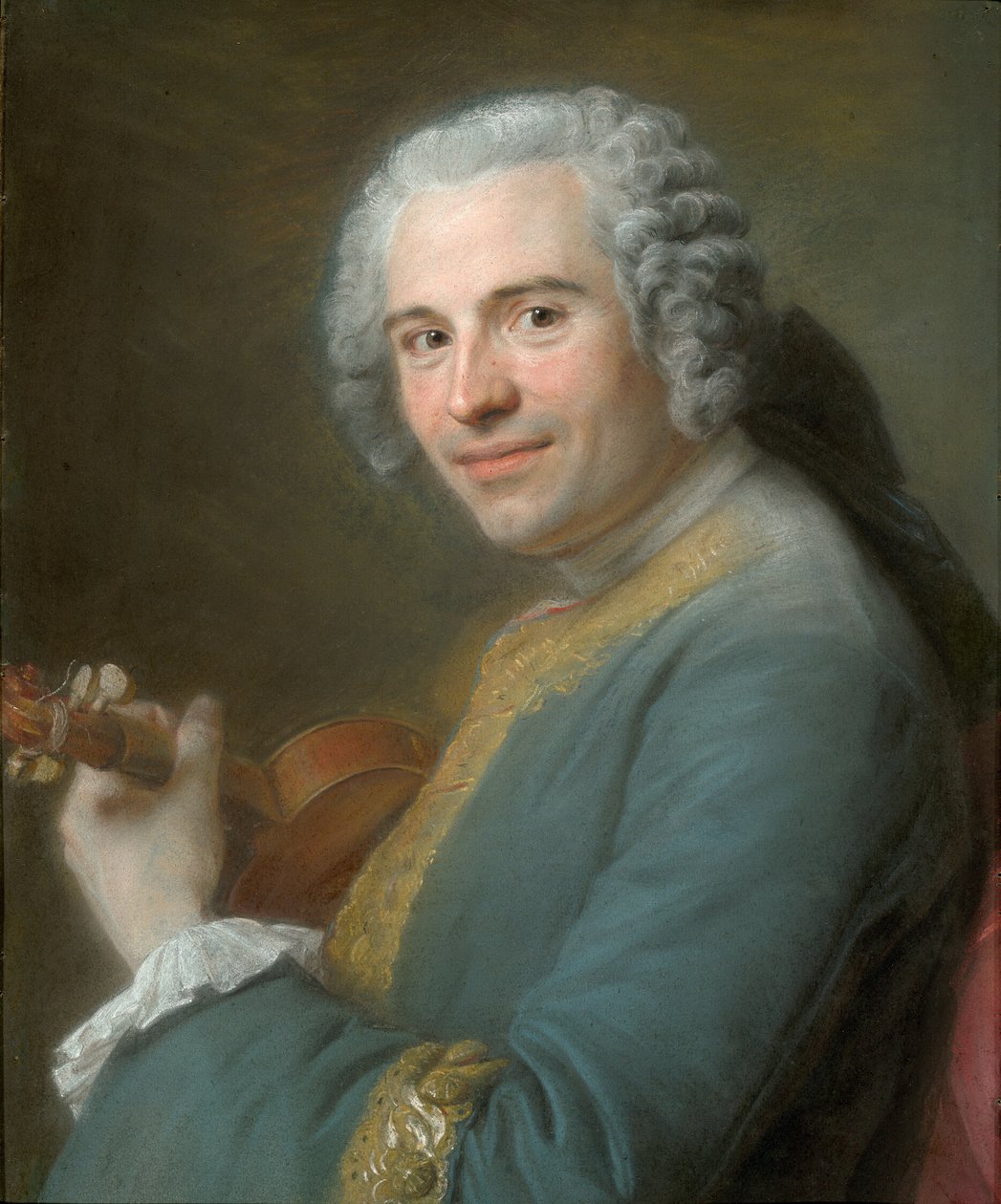 Muotokuva Jean-Joseph Cassanéa de Mondonvillestä tekijältä Maurice Quentin de Latour