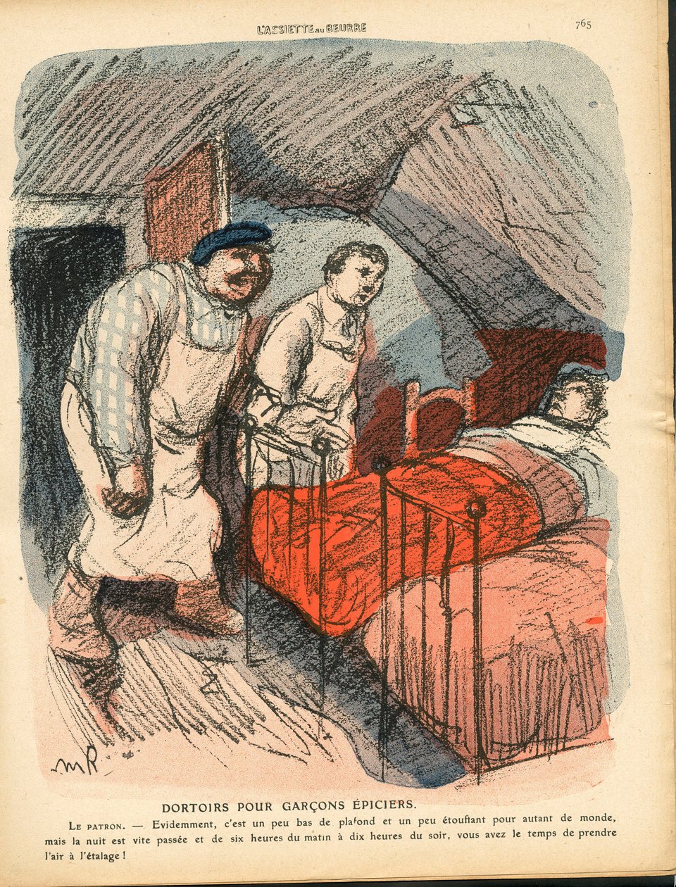 Voilautanen, numero 516, satiirinen väri tekijältä Maurice Radiguet