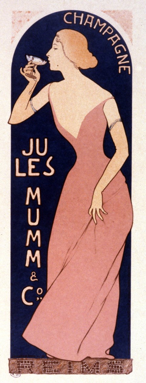 Samppanja Jules Mumm tekijältä Maurice Realier Dumas