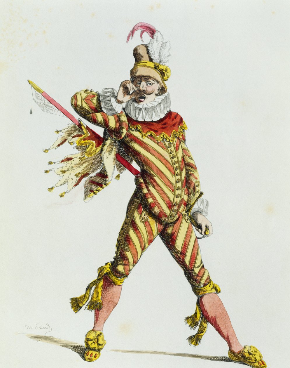 Capitan Spaventa vuonna 1577, kirjoittanut Maurice Sand (1823-1889) tekijältä Maurice Sand