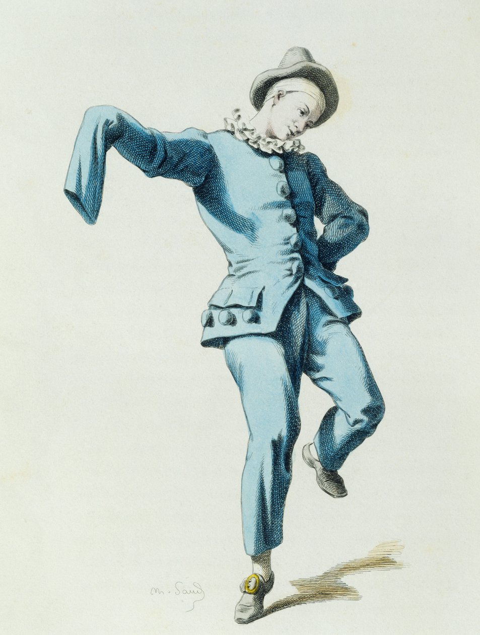Peppe o Beppe Nappa vuonna 1770, kirjoittanut Maurice Sand (1823-1889) tekijältä Maurice Sand