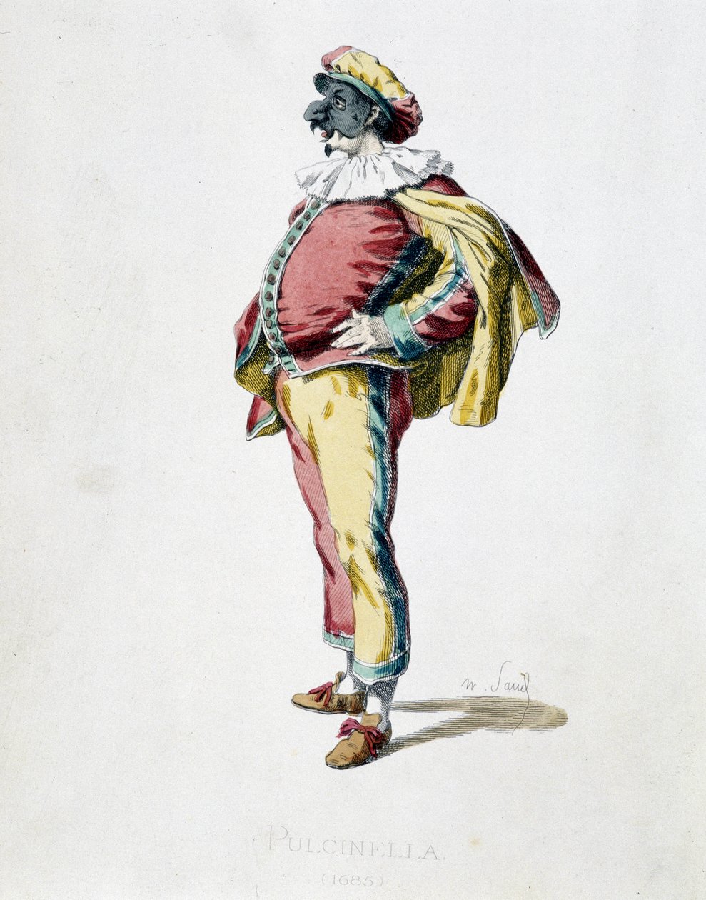 Pulcinella (Polichinelle) tekijältä Maurice Sand
