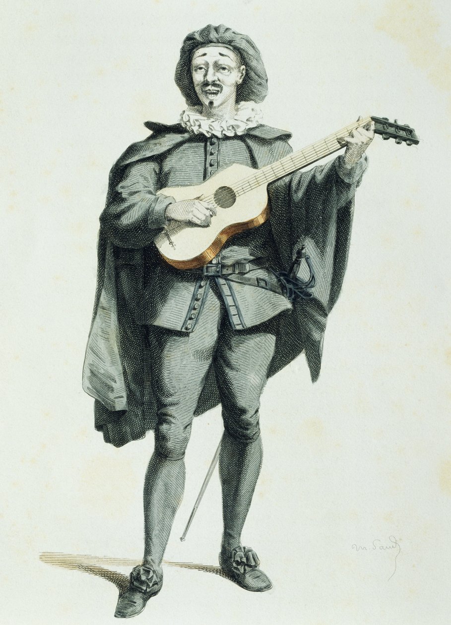 Scaramouche, kirjoittanut Maurice Sand (1823-1889) tekijältä Maurice Sand