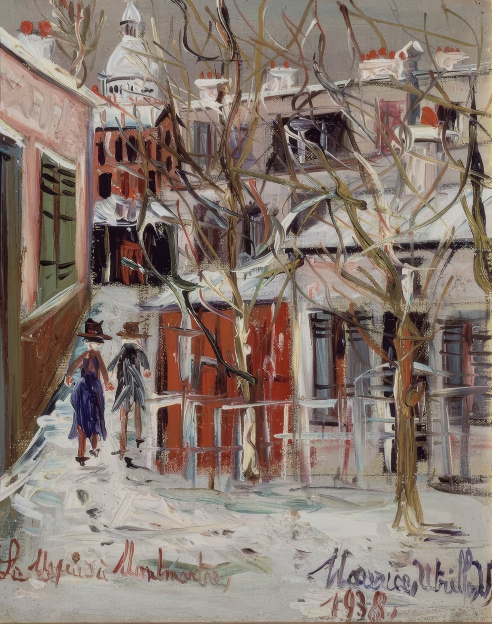 KATU TALVELLA tekijältä Maurice Utrillo