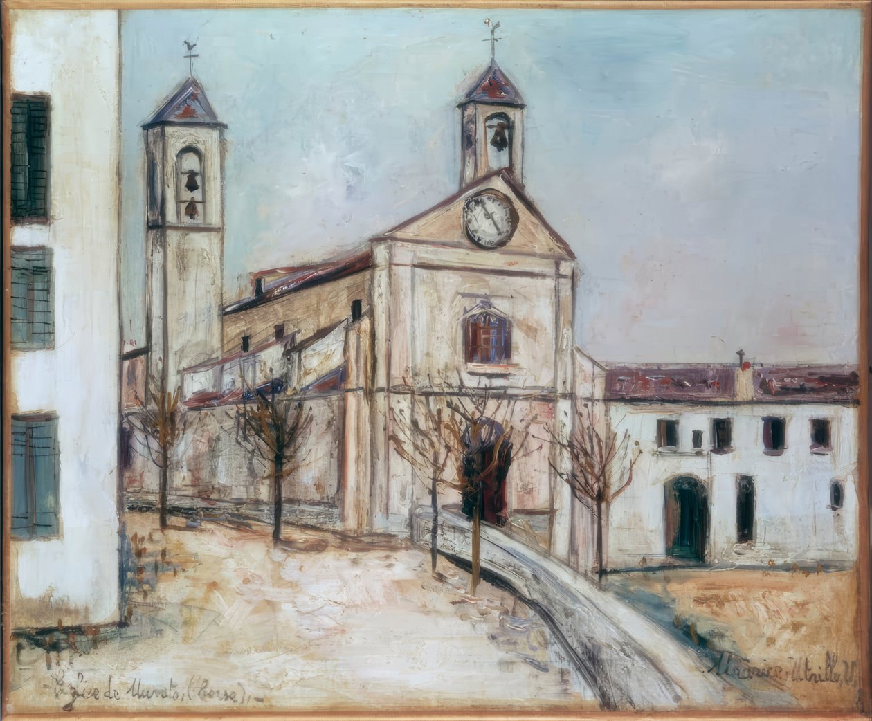 Muraton kirkko, Korsika tekijältä Maurice Utrillo
