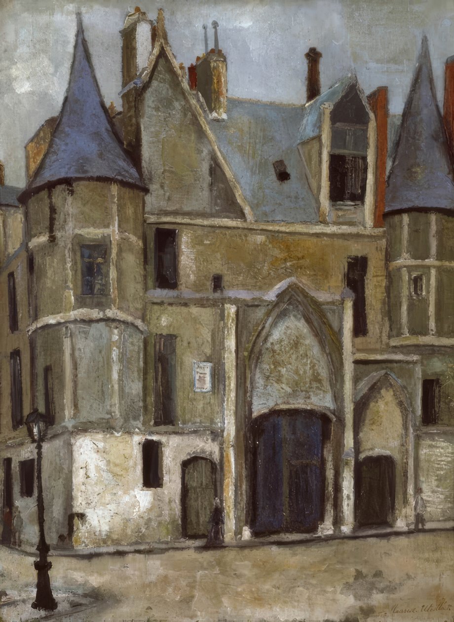 Hôtel de Sens tekijältä Maurice Utrillo