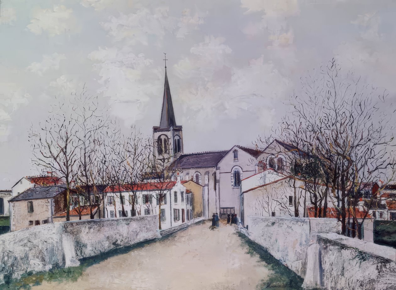 PARISIN VILLA tekijältä Maurice Utrillo