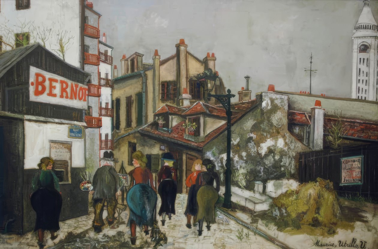 Bernot-talo tekijältä Maurice Utrillo