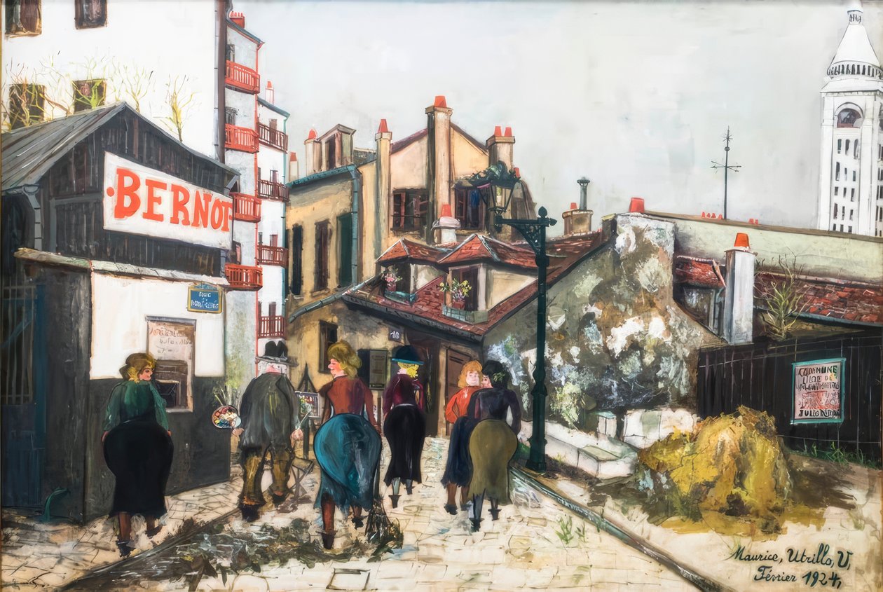 Bernot-talo tekijältä Maurice Utrillo