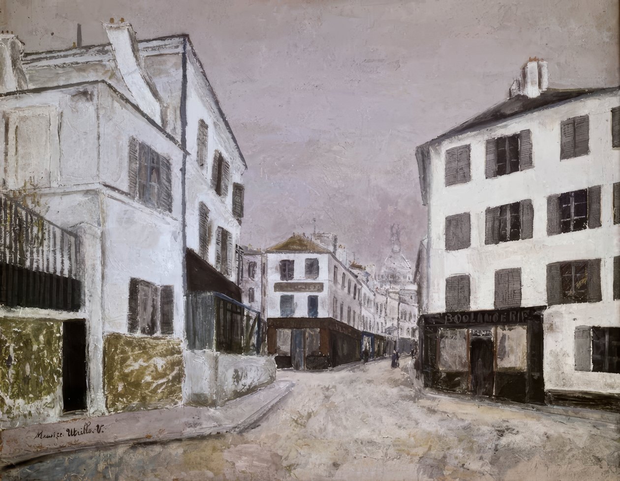 Norvins-katu tekijältä Maurice Utrillo