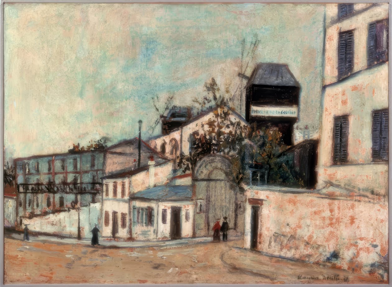 Le Moulin de la Galette tekijältä Maurice Utrillo