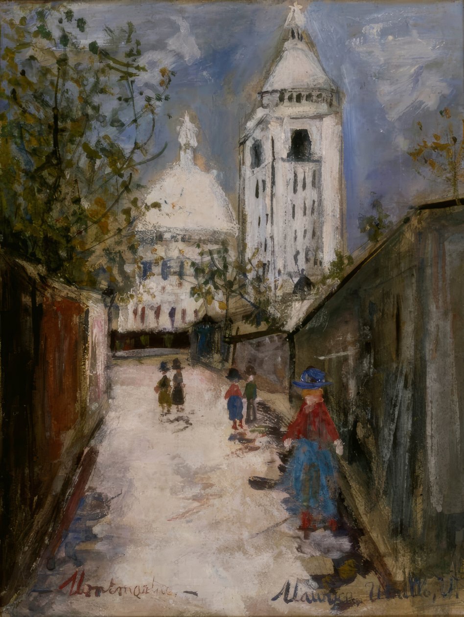 Sacré-Coeur tekijältä Maurice Utrillo