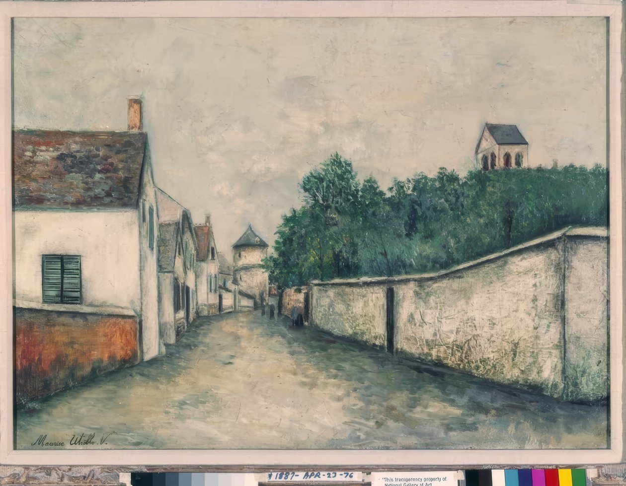 Marizy-Saint-Geneviève tekijältä Maurice Utrillo