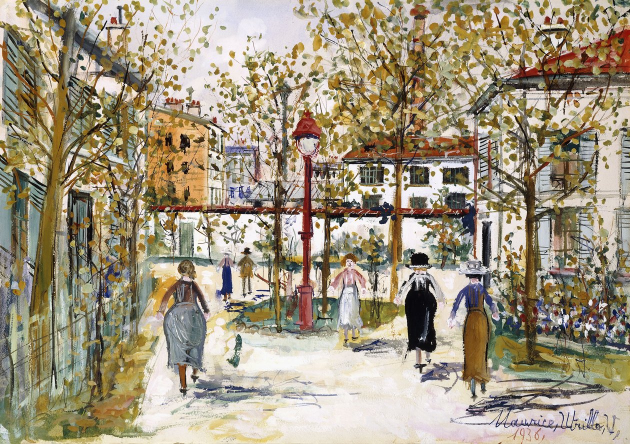 Montmartre tekijältä Maurice Utrillo
