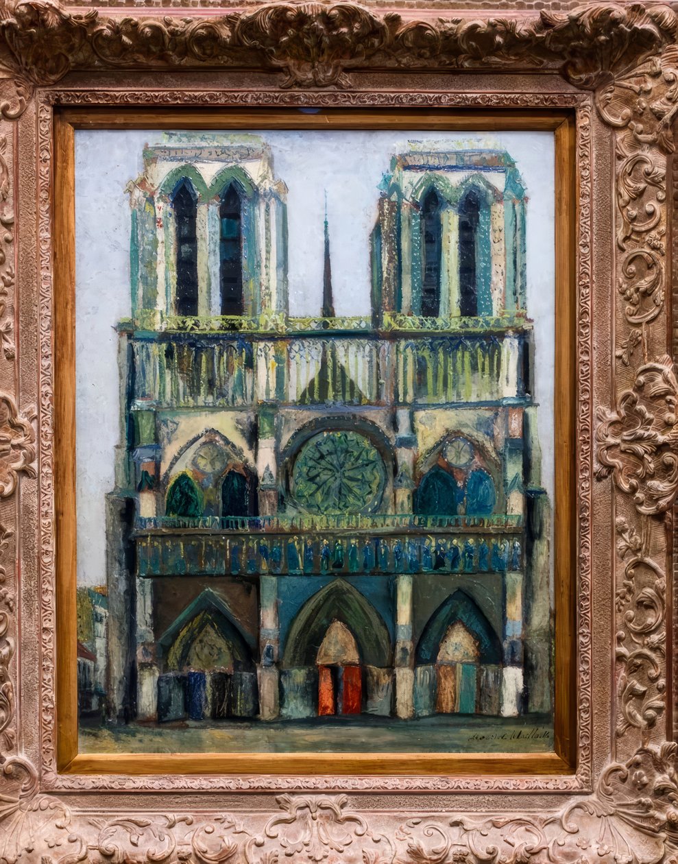 Notre-Dame tekijältä Maurice Utrillo