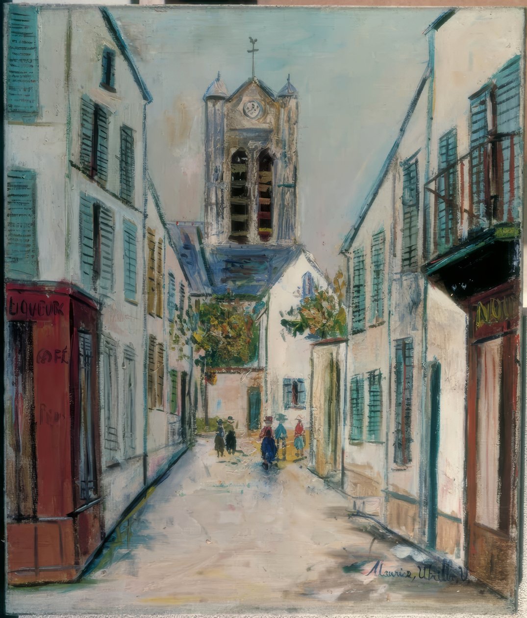 Pariisin tie tekijältä Maurice Utrillo