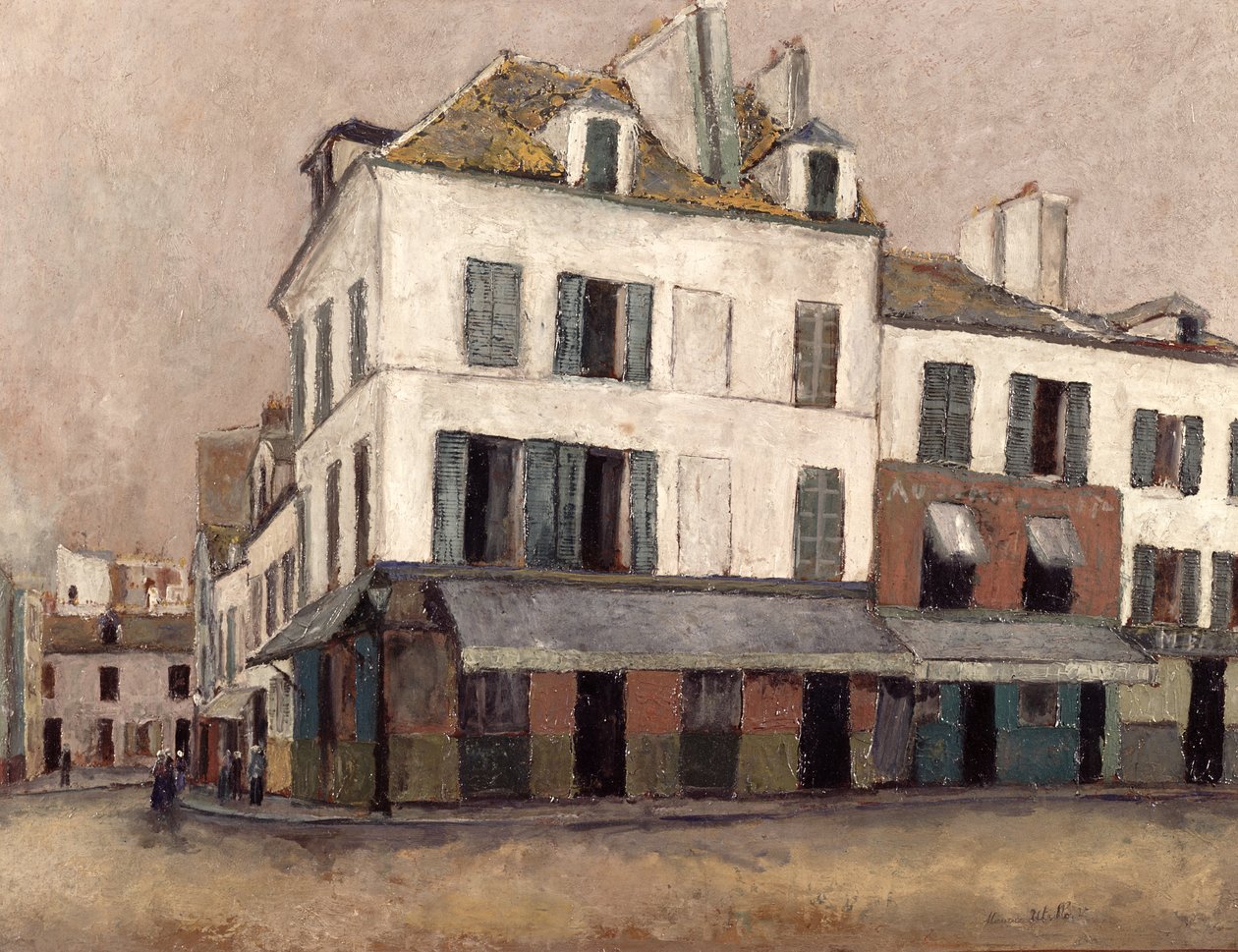 Place du Tertre Montmartressa tekijältä Maurice Utrillo