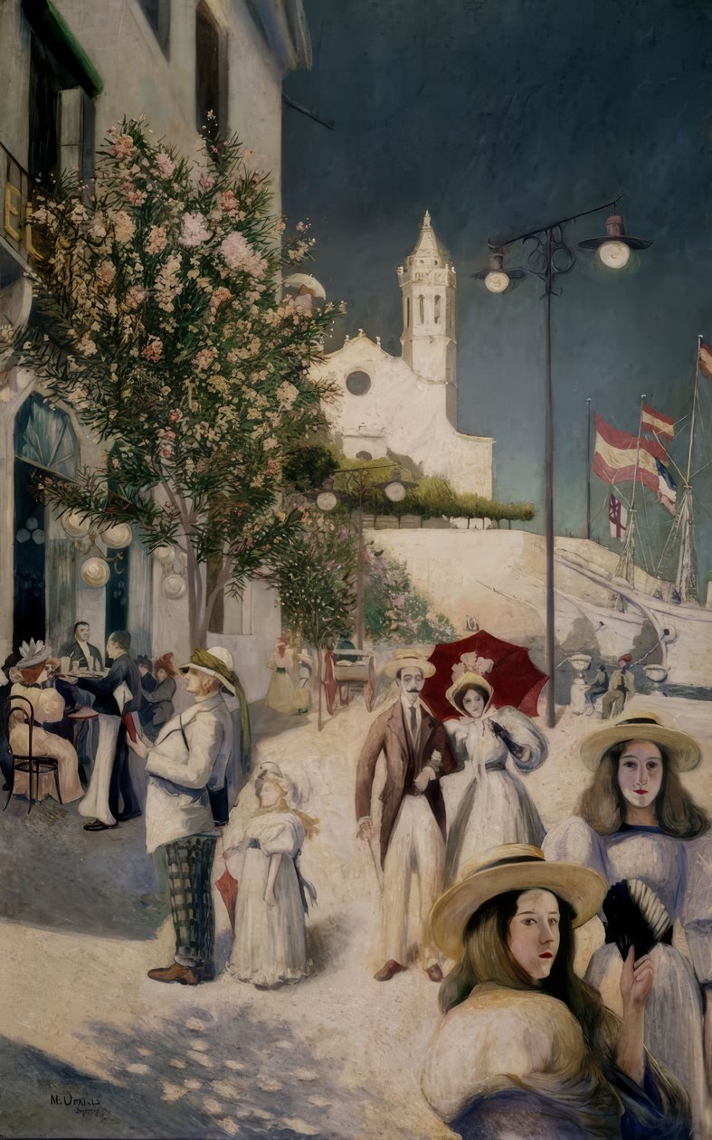 SITGES DEL PRERVINDRE – 1900-LUKU tekijältä Maurice Utrillo