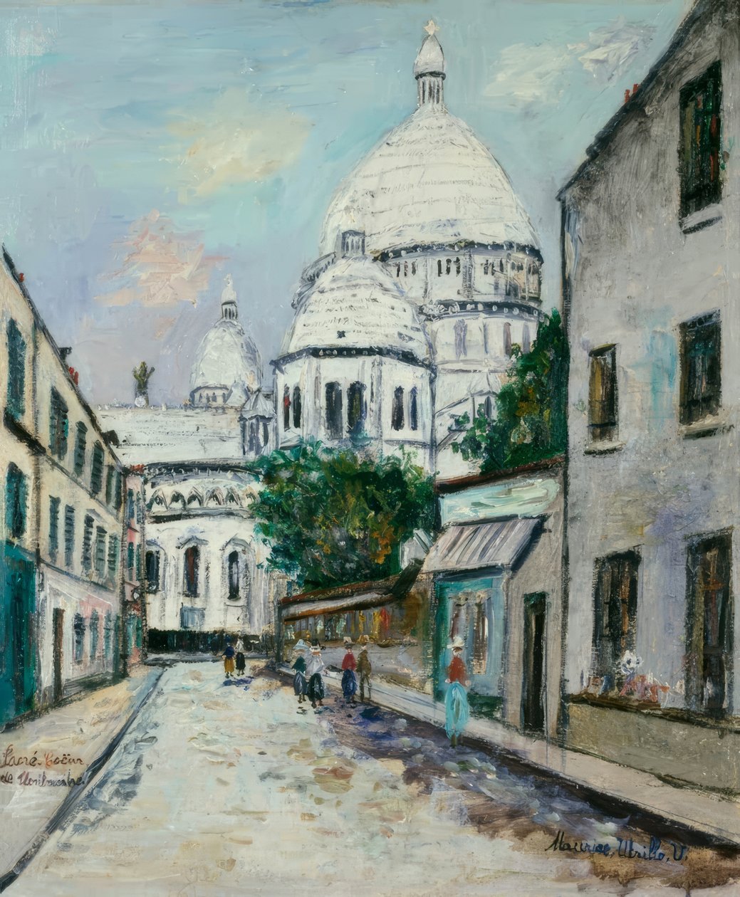 Sacré-Coeur de Montmartre tekijältä Maurice Utrillo
