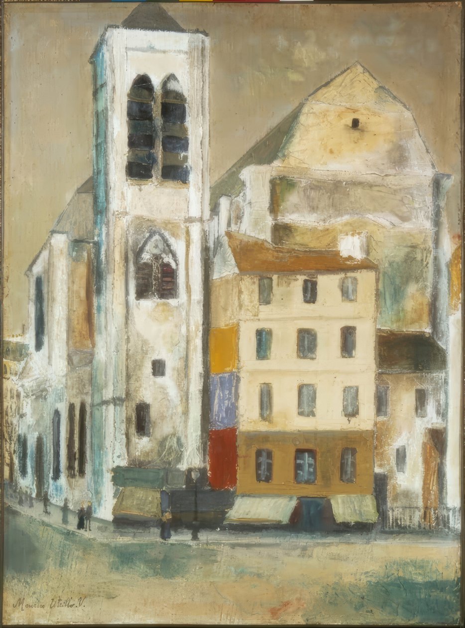Saint-Nicolas-du-Chardonnet tekijältä Maurice Utrillo