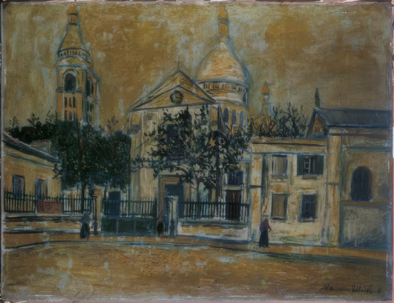 Saint-Pierre de Montmartre tekijältä Maurice Utrillo