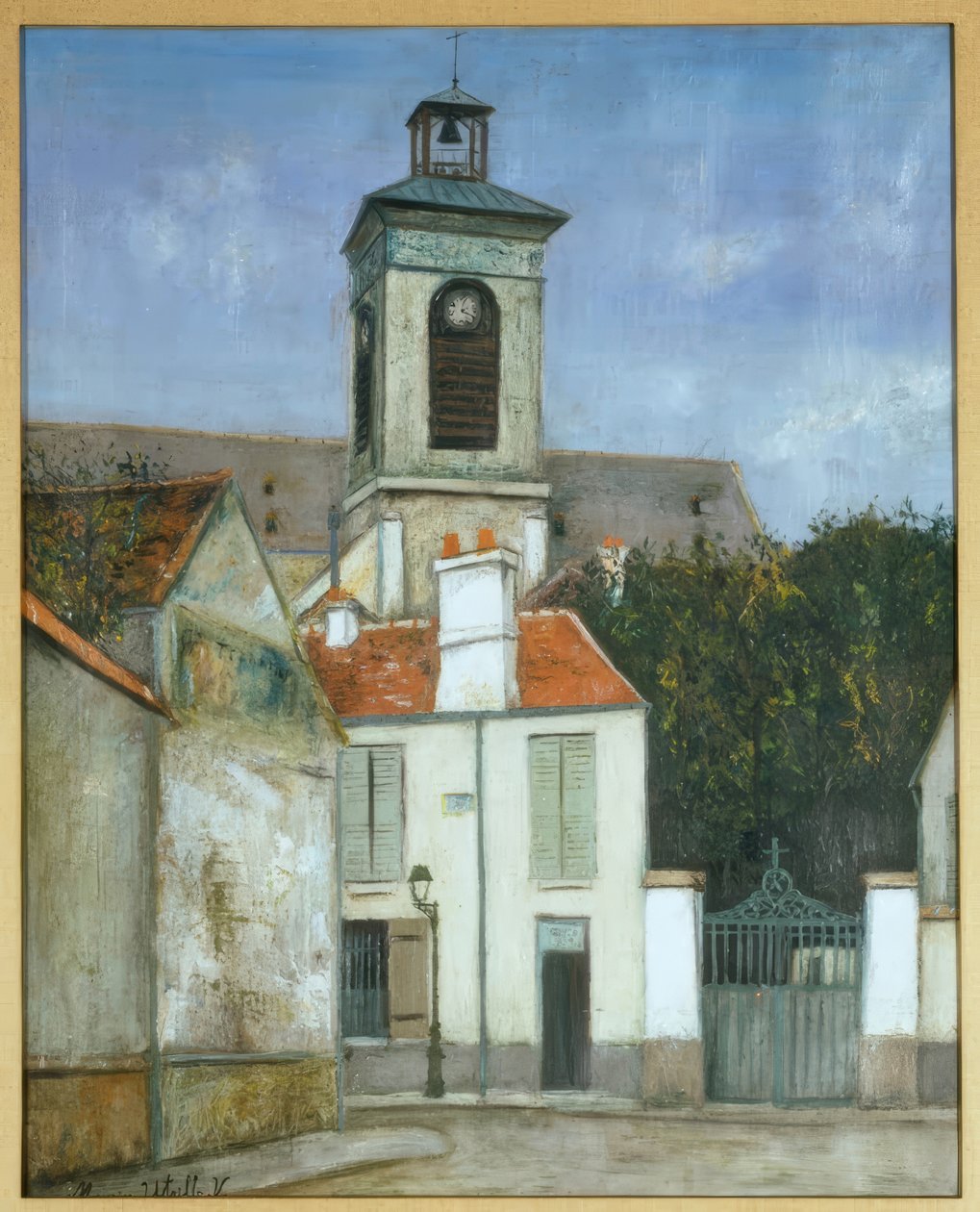 Sainte-Marguerite Pariisissa tekijältä Maurice Utrillo