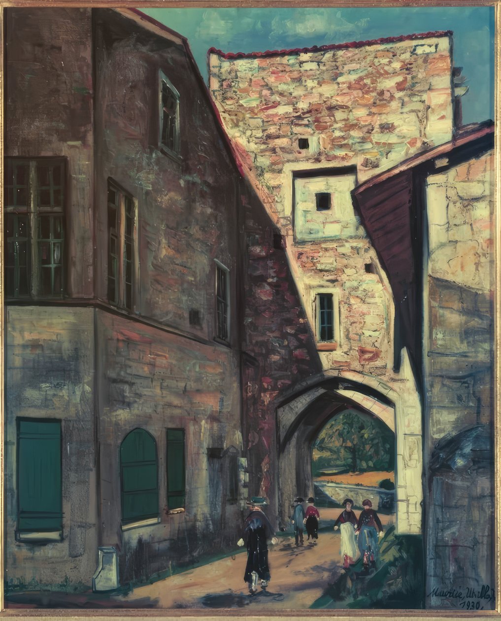 Tor Pérougesissa tekijältä Maurice Utrillo