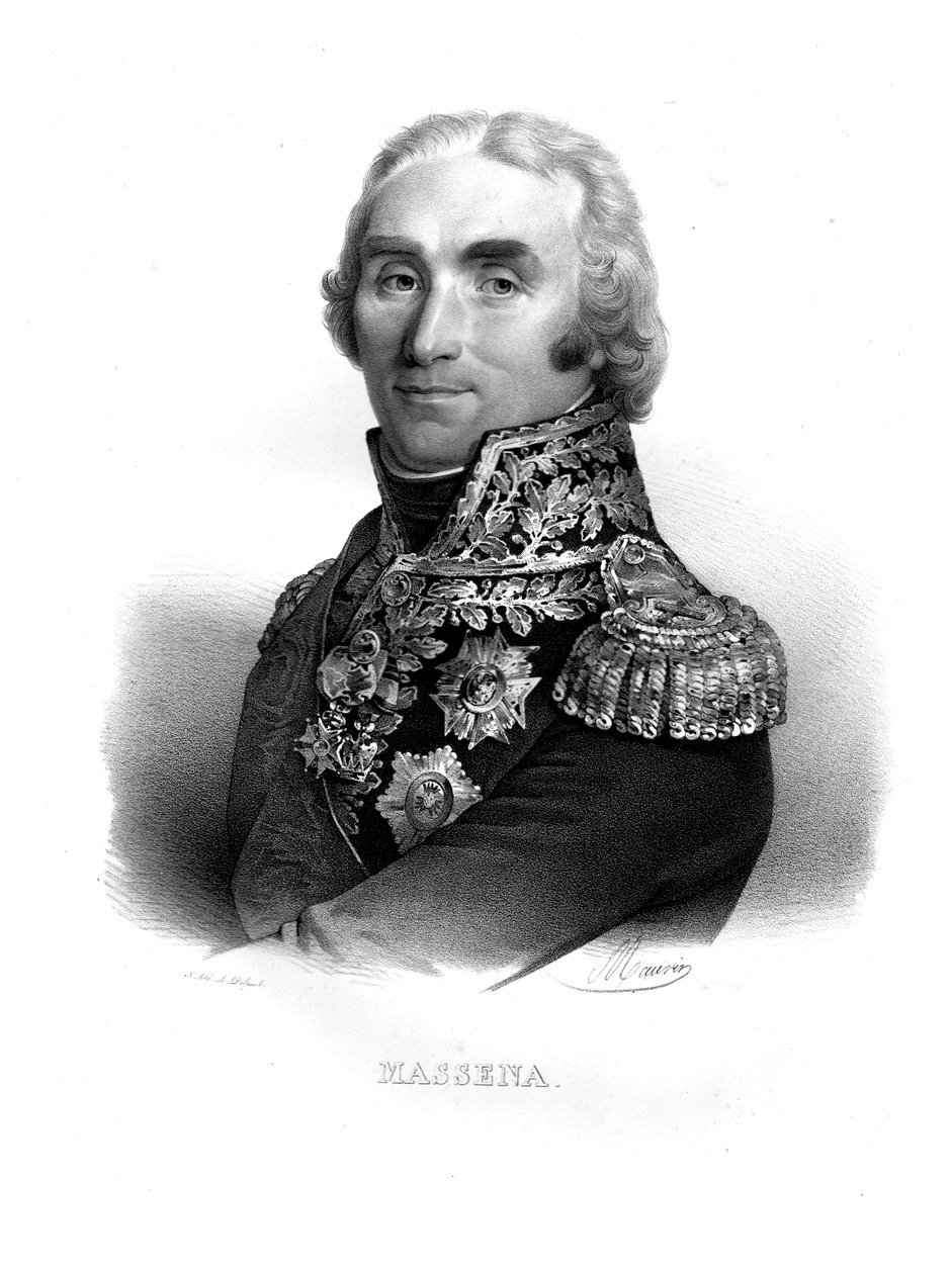 Andre Massena, 1820 tekijältä Maurin
