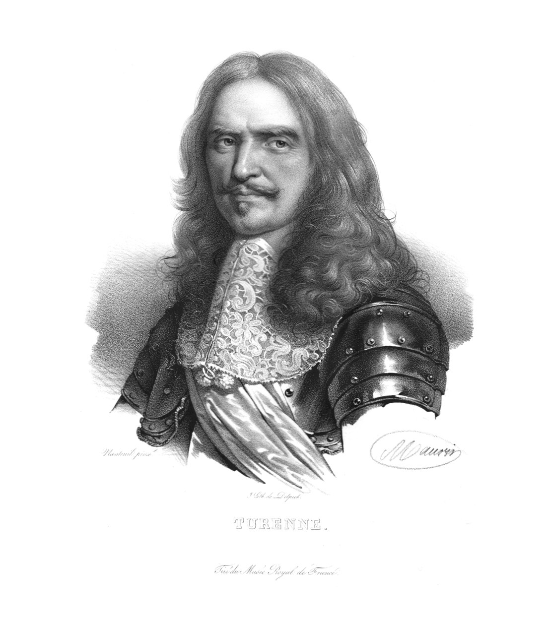 Henri de la Tour dAuvergne, 1820-luku. tekijältä Maurin