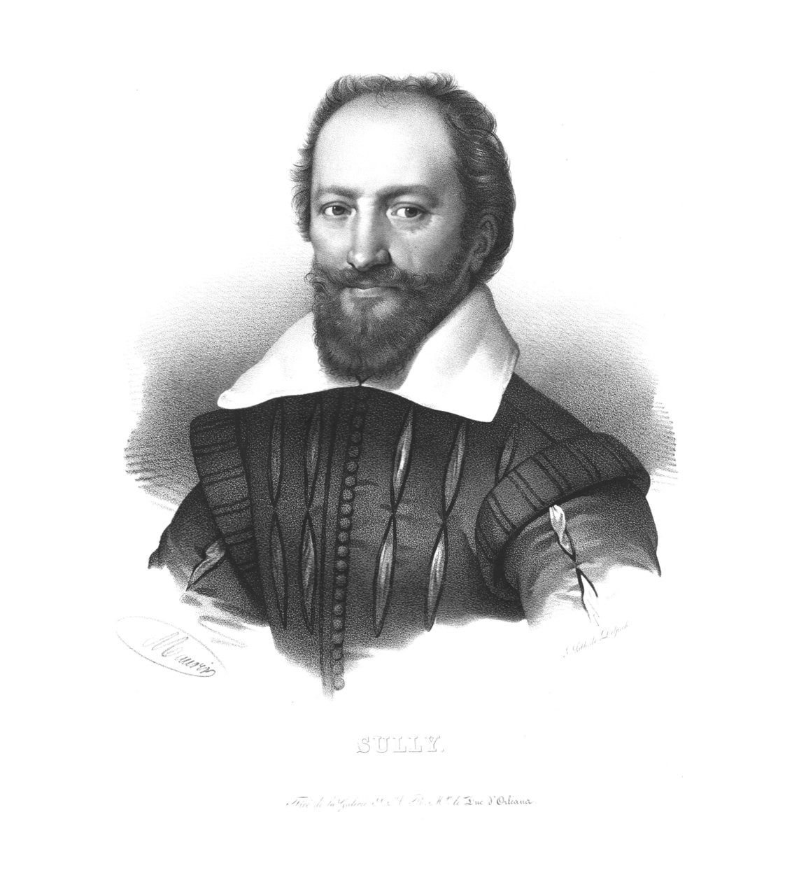 Maximilien de Bethune, Sullyn herttua, 1820-luku tekijältä Maurin