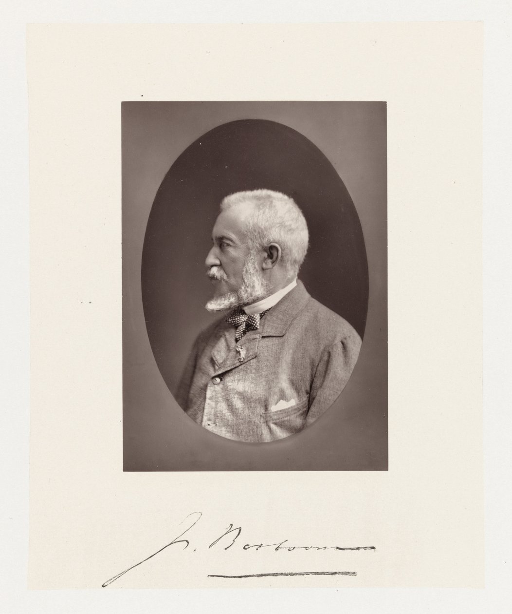 Johannes Bosboomin muotokuva tekijältä Maurits Verveer (attributed to)