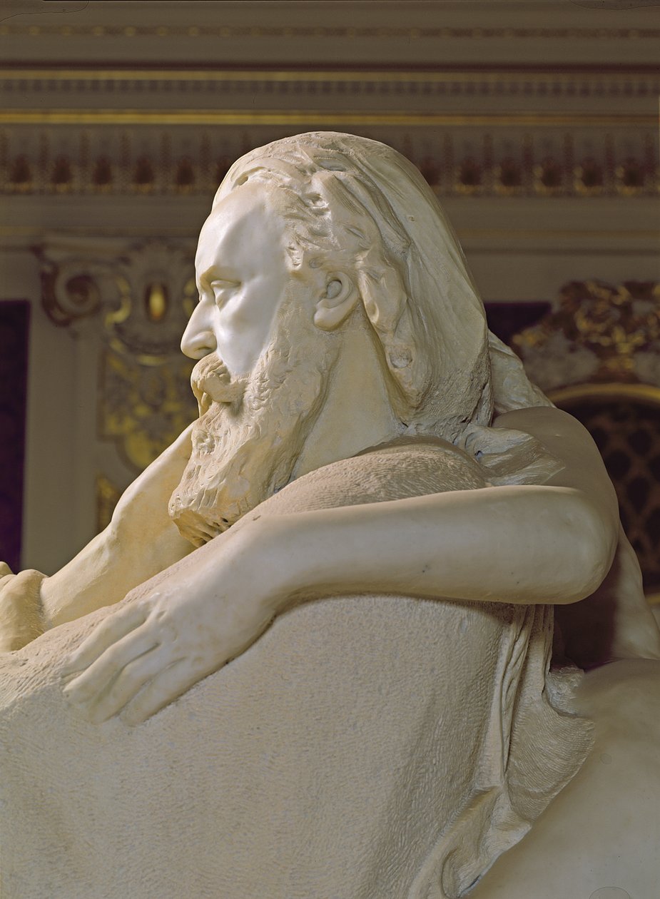 Omistus Brahmsille, 1909 (marmori) (katso myös 155042-46 ja 155048-49) tekijältä Max Klinger