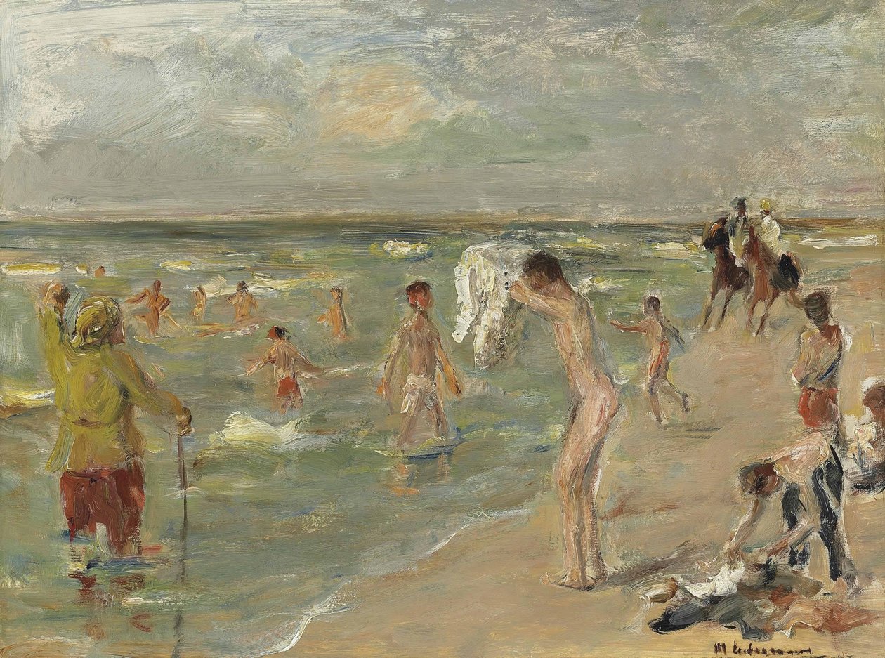 Badende Knaben, Zandvoortin pojat tekijältä Max Liebermann