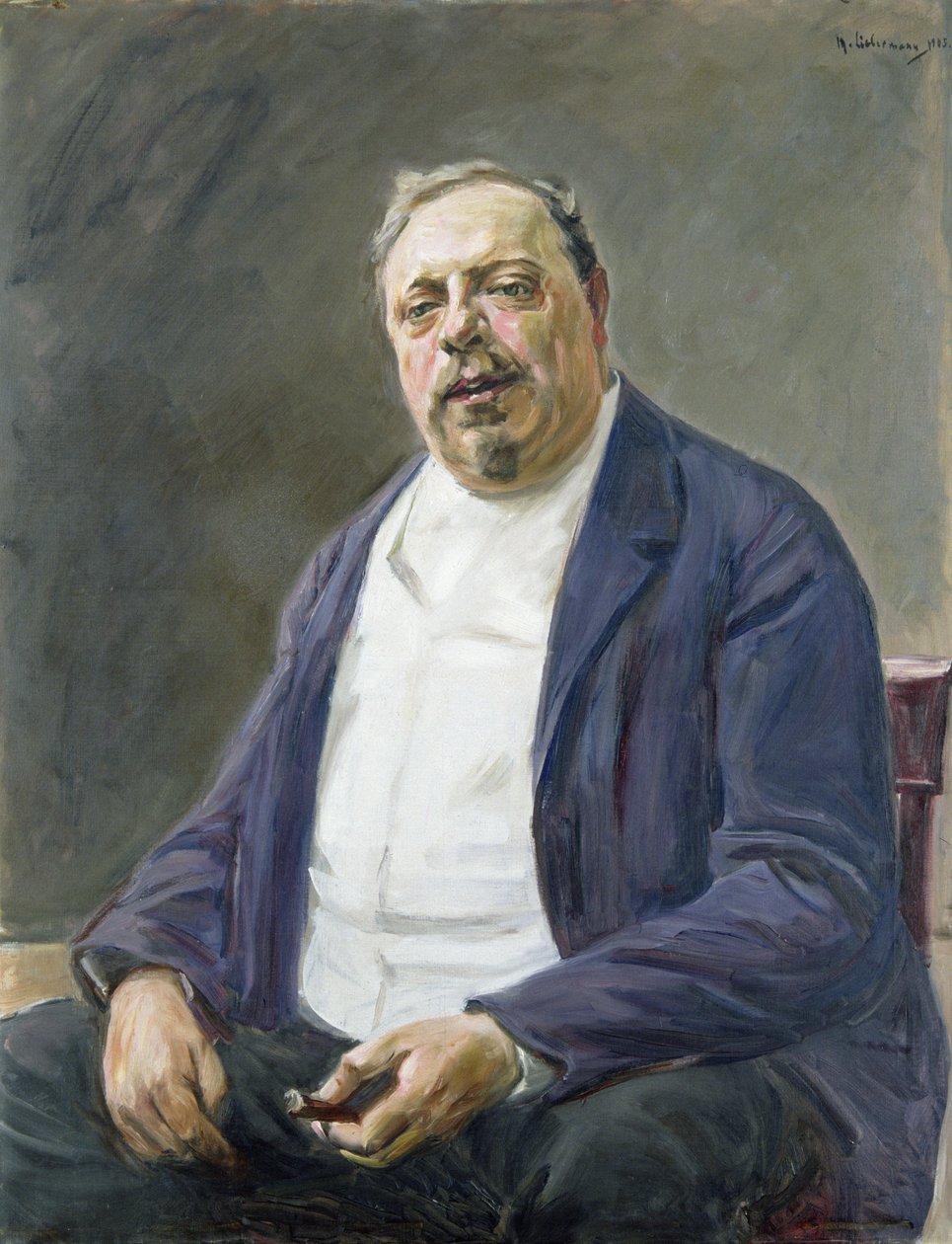 Paroni Alfred von Berger, 1905 tekijältä Max Liebermann