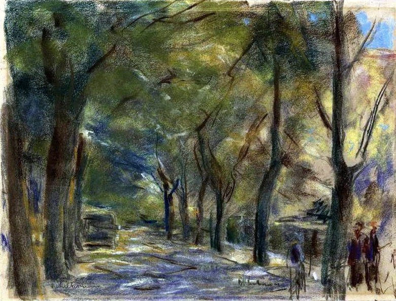 Colomierstrasse Wannseessa tekijältä Max Liebermann