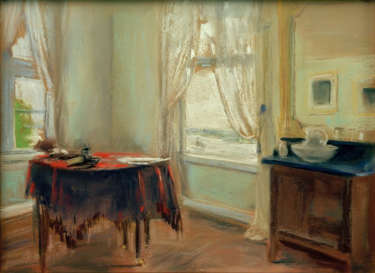 Das Zimmer des Künstlers bei Jacob Nienstedtenissä tekijältä Max Liebermann