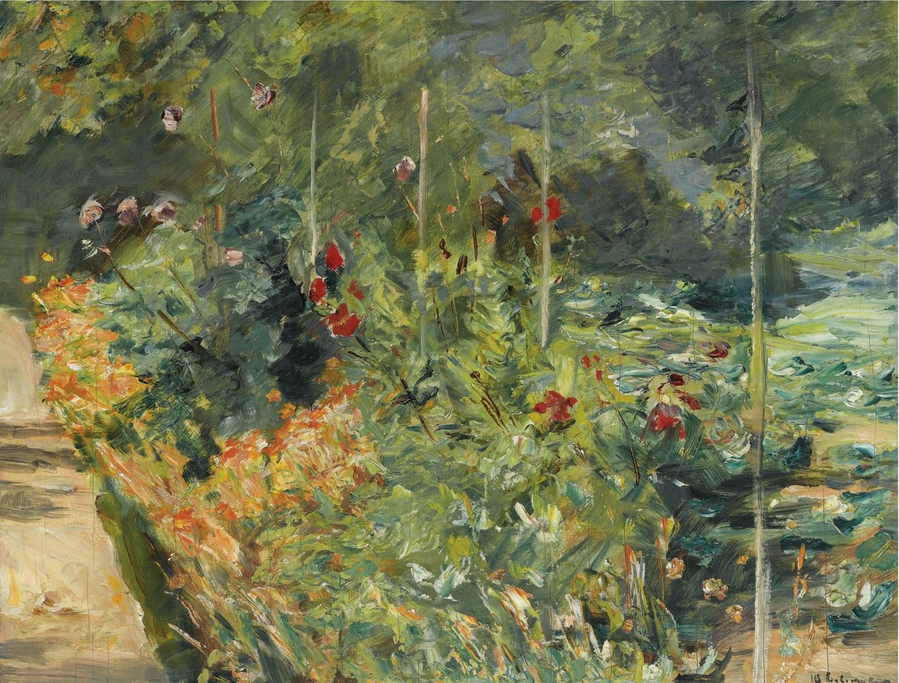Der Nutzgarten Wannseessa ja Westenissä tekijältä Max Liebermann