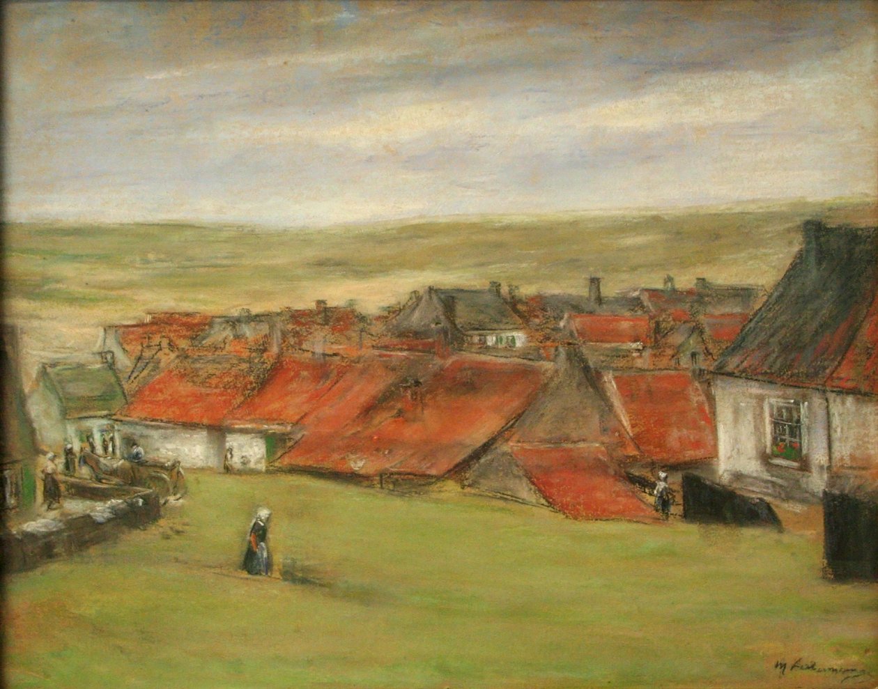 Holländisches Dorf tekijältä Max Liebermann