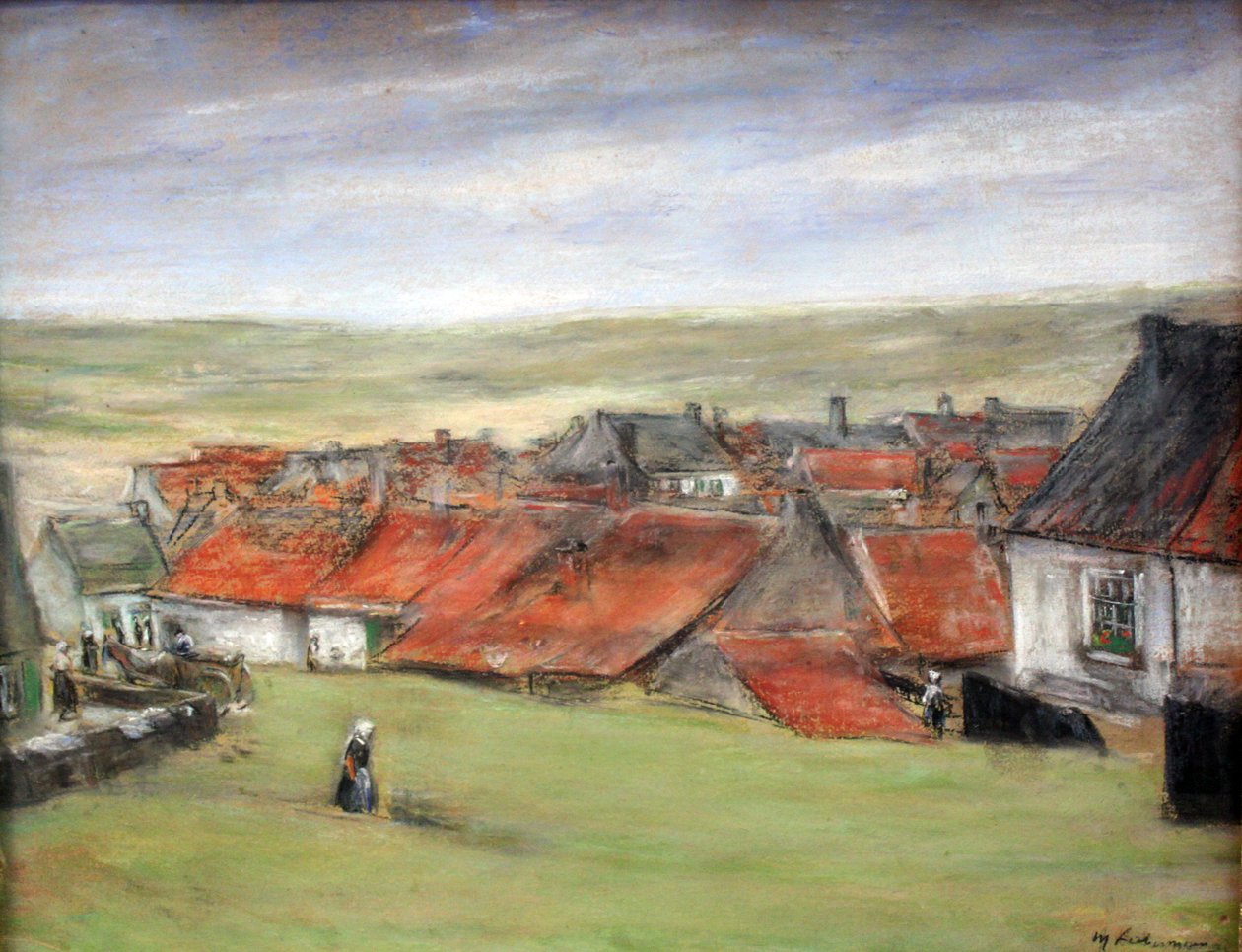 Holländisches Dorf tekijältä Max Liebermann