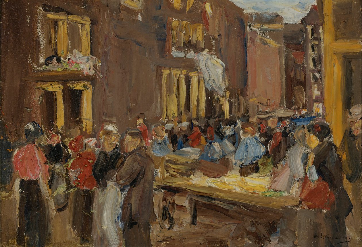 Judengasse Amsterdamissa tekijältä Max Liebermann