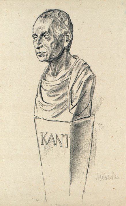 Kant Künstlerflugblätterissä tekijältä Max Liebermann
