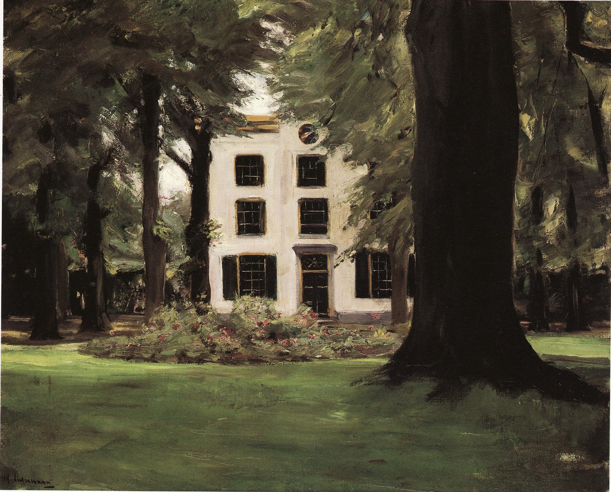 Landhaus Hilversumissa tekijältä Max Liebermann