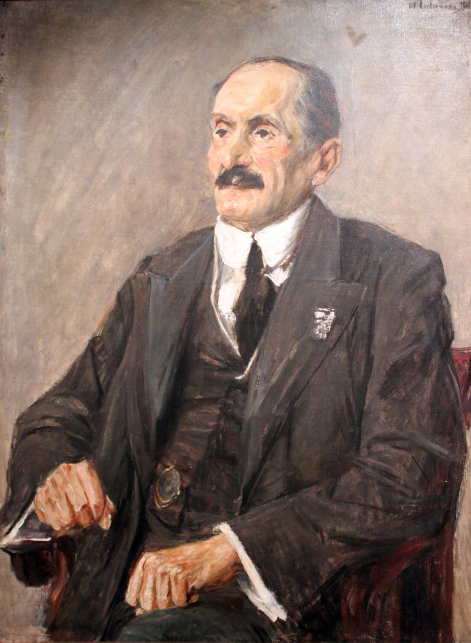 Oscar Casselin muotokuva tekijältä Max Liebermann