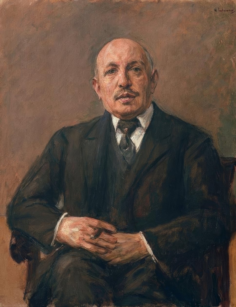 Samuel Fischer / Gem. v. Lieberman tekijältä Max Liebermann